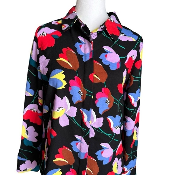 Halogen Long Sleeve Collared Button Down Shirt Size Small - Picture 12 of 17